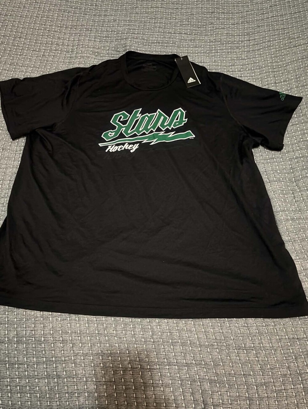 Adidas Dallas Stars NHL Short Sleeve Shirt, Size Adult 3XL New